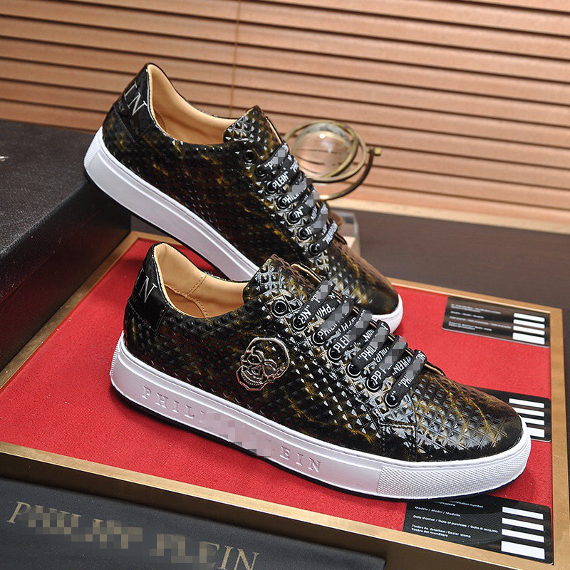 New-PP Leather casual shoes