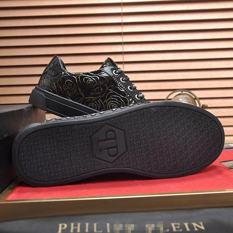 New-PP Casual leather shoes
