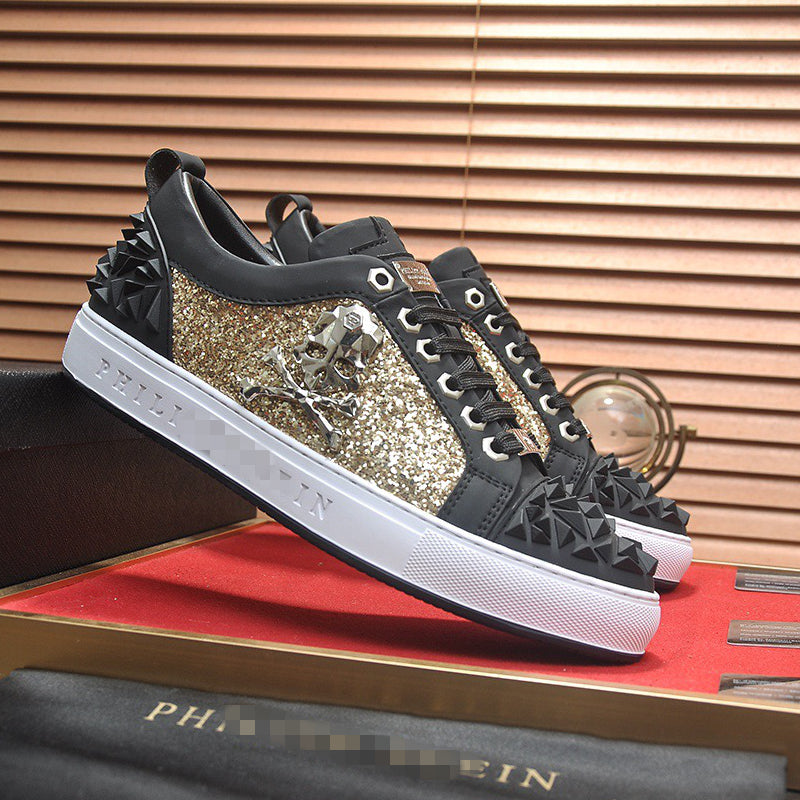 New-PP Casual leather shoes