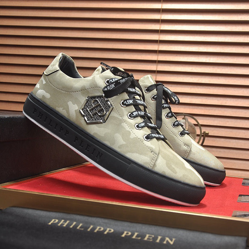 New-PP Casual leather shoes