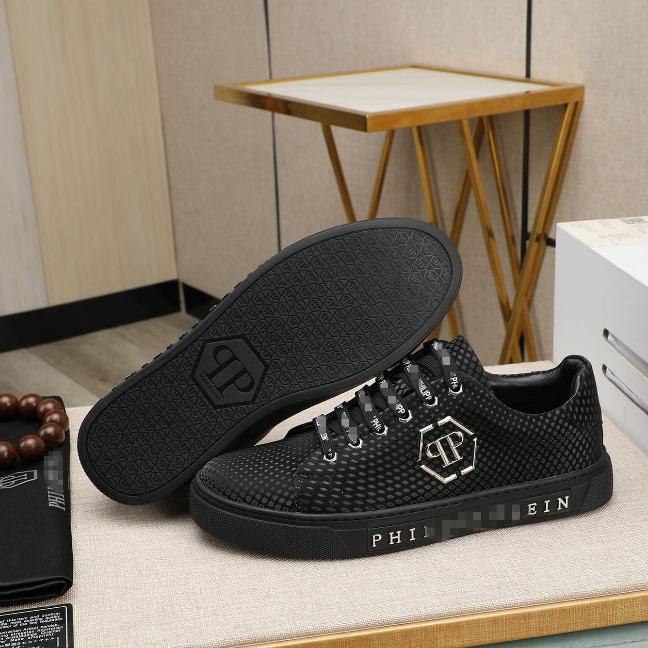 New-PP Leather casual shoes