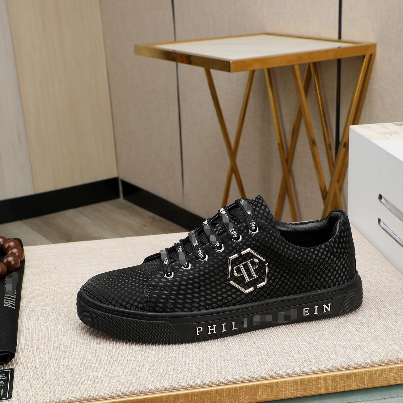 New-PP Leather casual shoes