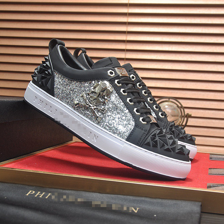 New-PP Casual leather shoes