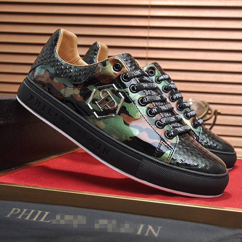 New-PP Leather casual shoes