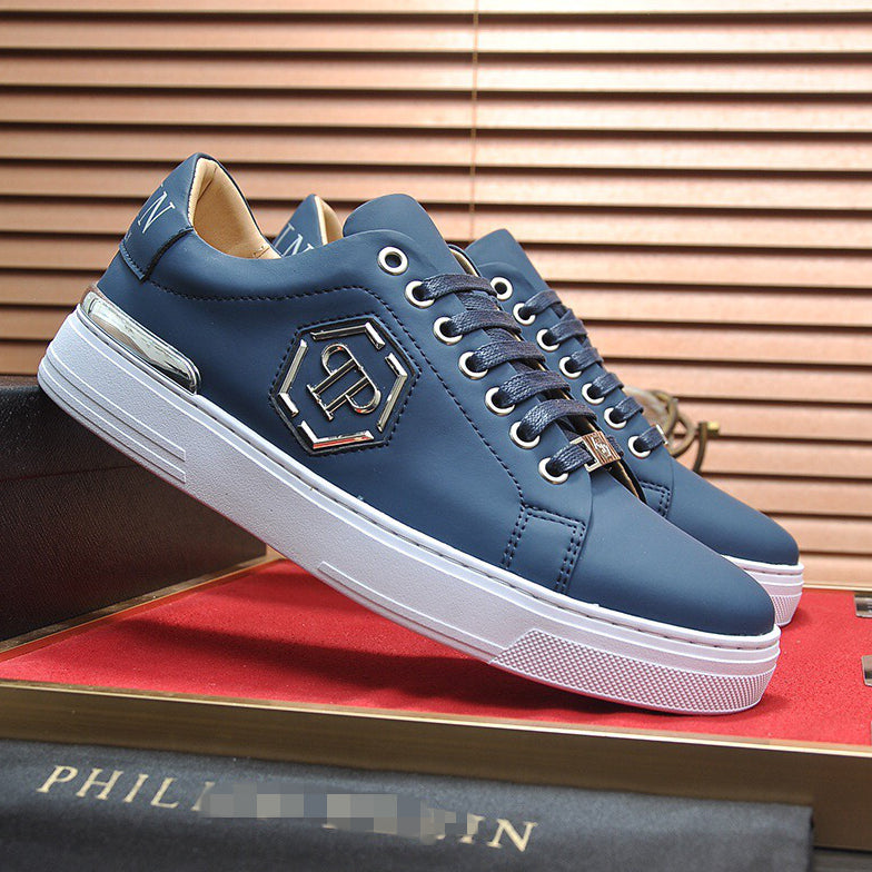 New-PP Leather casual shoes
