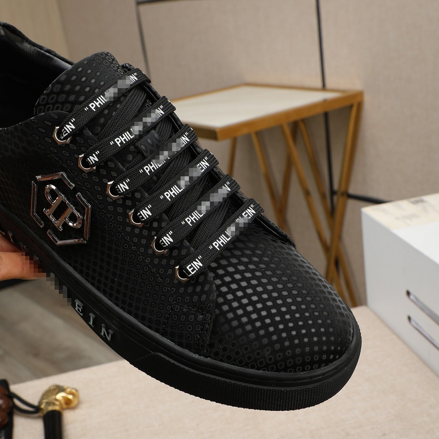 New-PP Leather casual shoes
