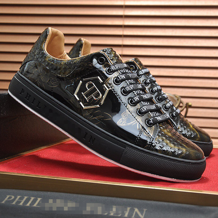 New-PP Leather casual shoes