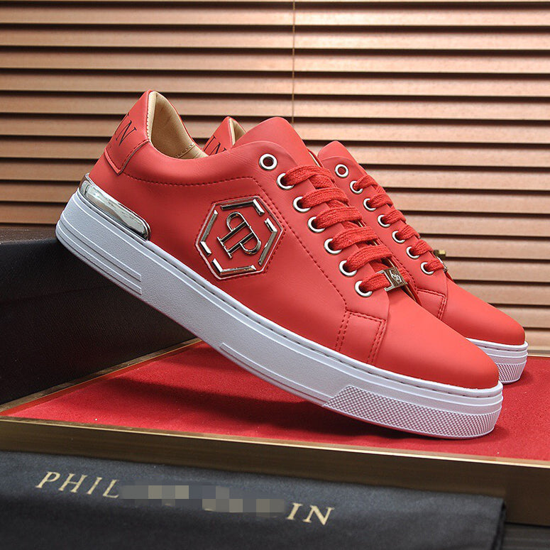 New-PP Leather casual shoes