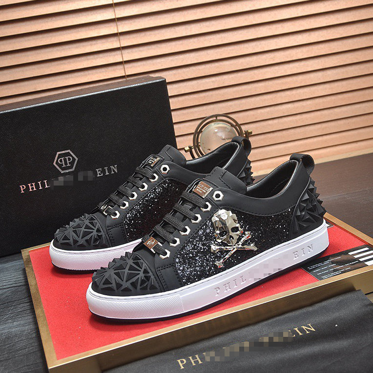 New-PP Casual leather shoes