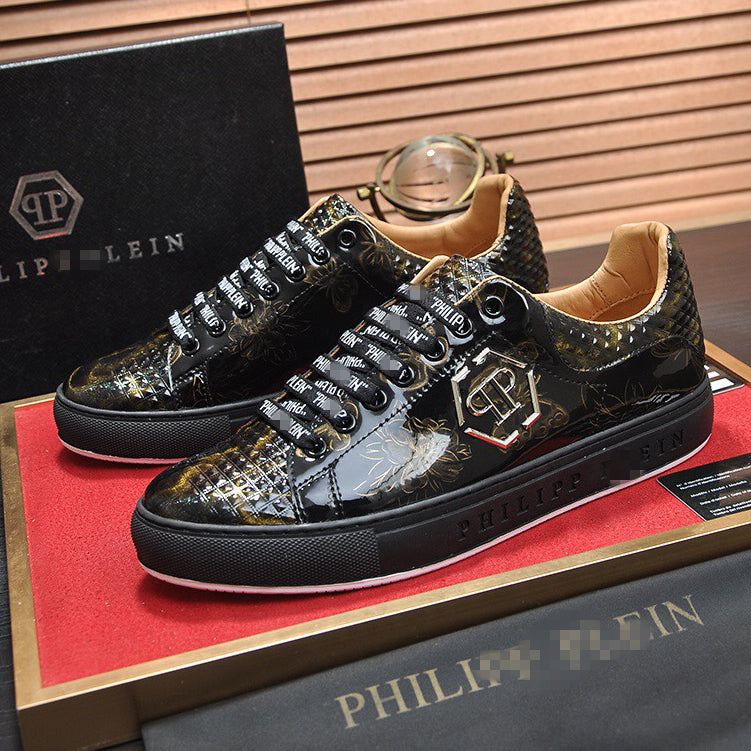 New-PP Leather casual shoes