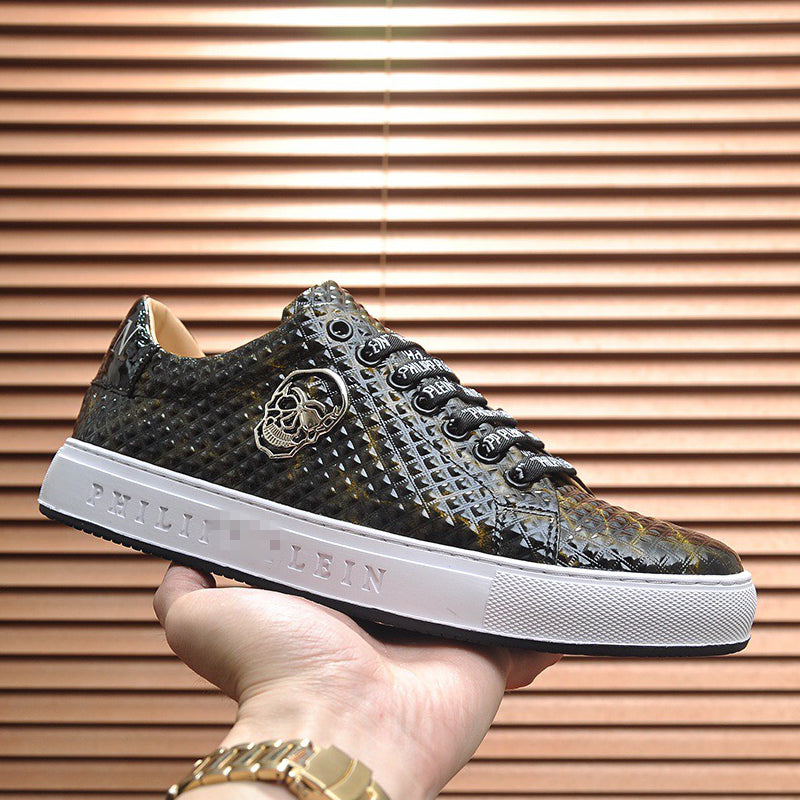 New-PP Leather casual shoes
