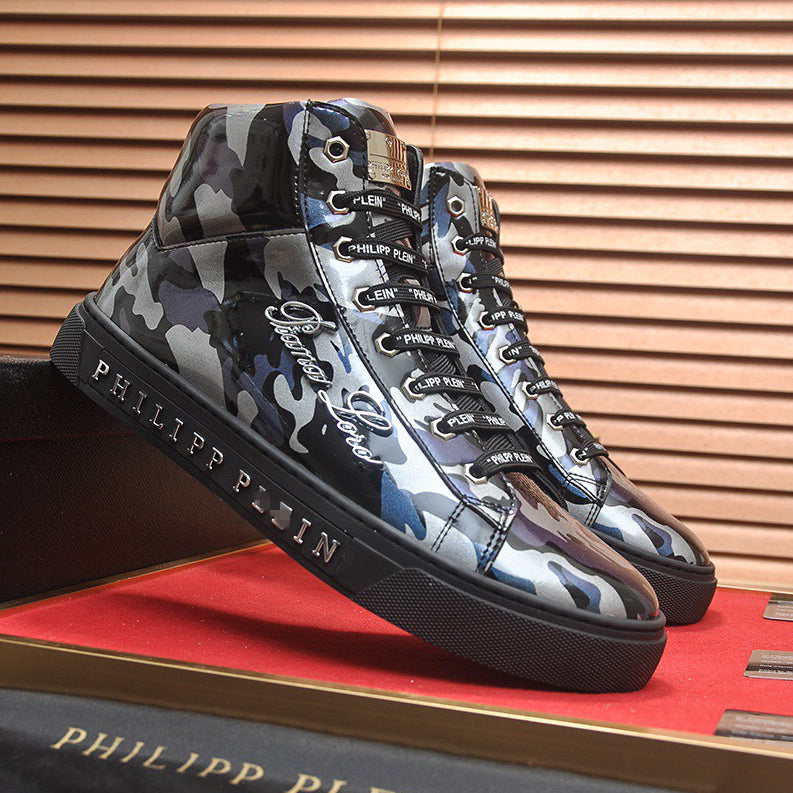 New-PP Leather casual shoes