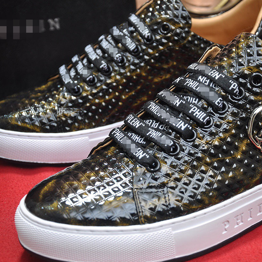 New-PP Leather casual shoes