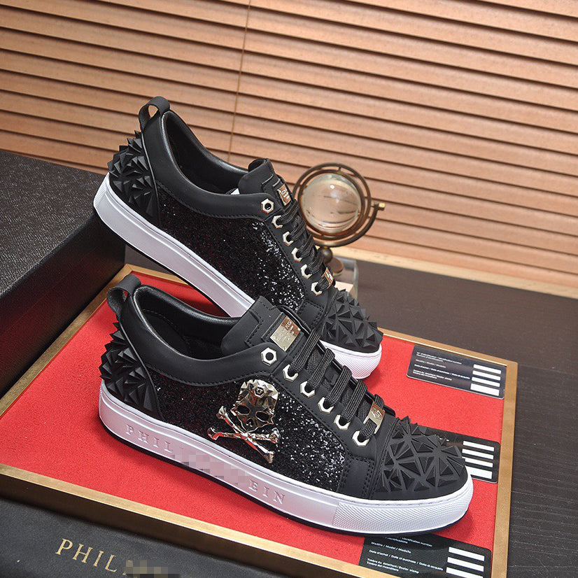New-PP Casual leather shoes