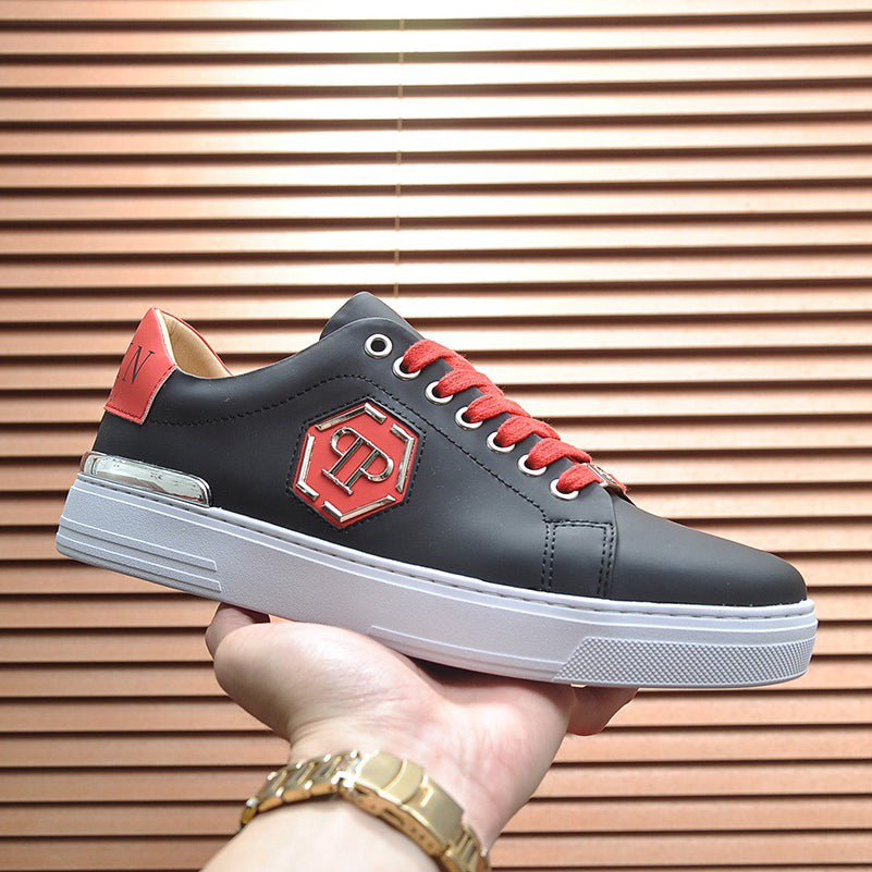 New-PP Leather casual shoes