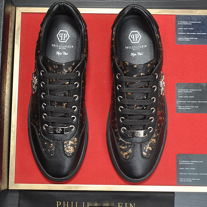 New-PP Casual leather shoes