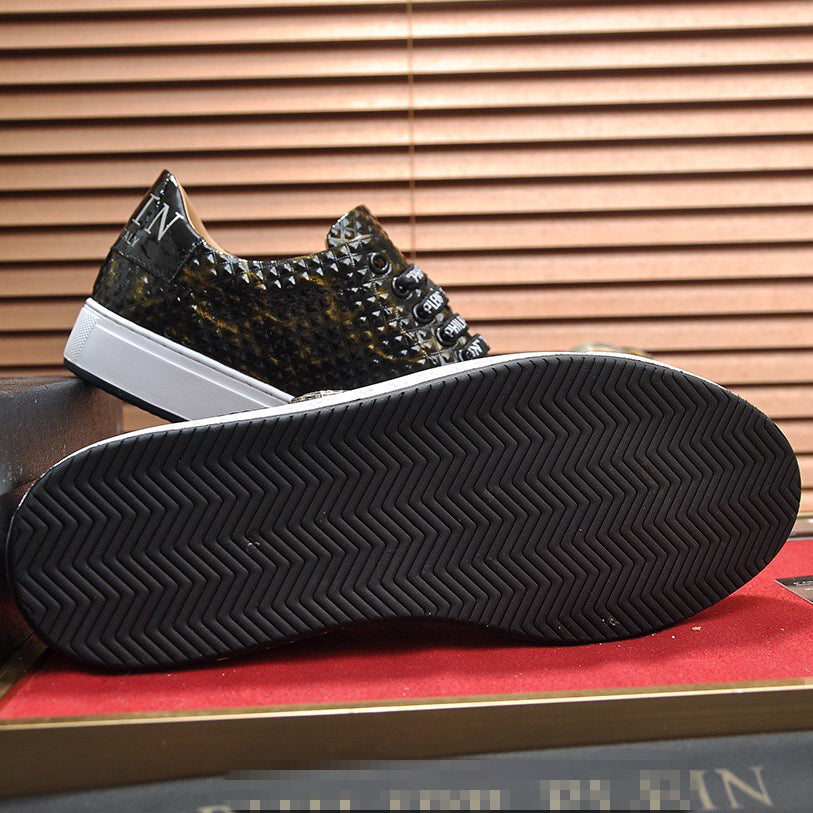 New-PP Leather casual shoes