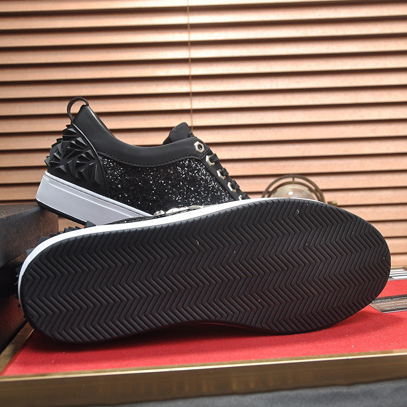 New-PP Casual leather shoes