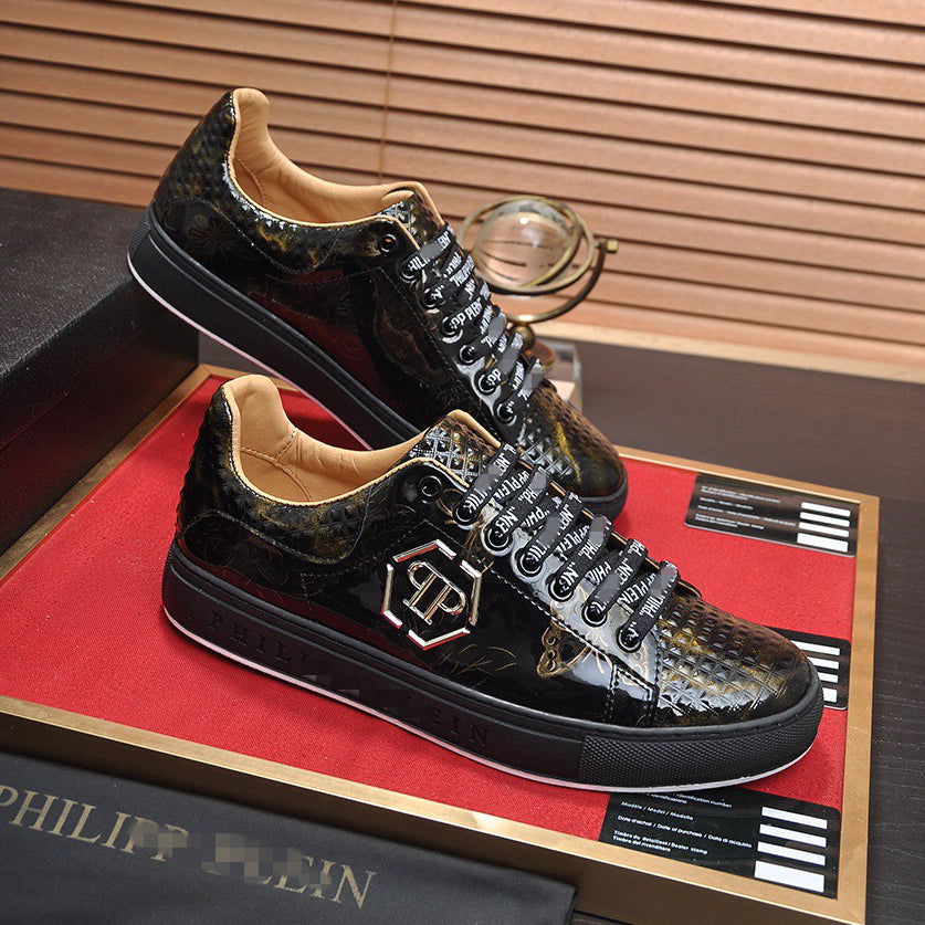 New-PP Leather casual shoes