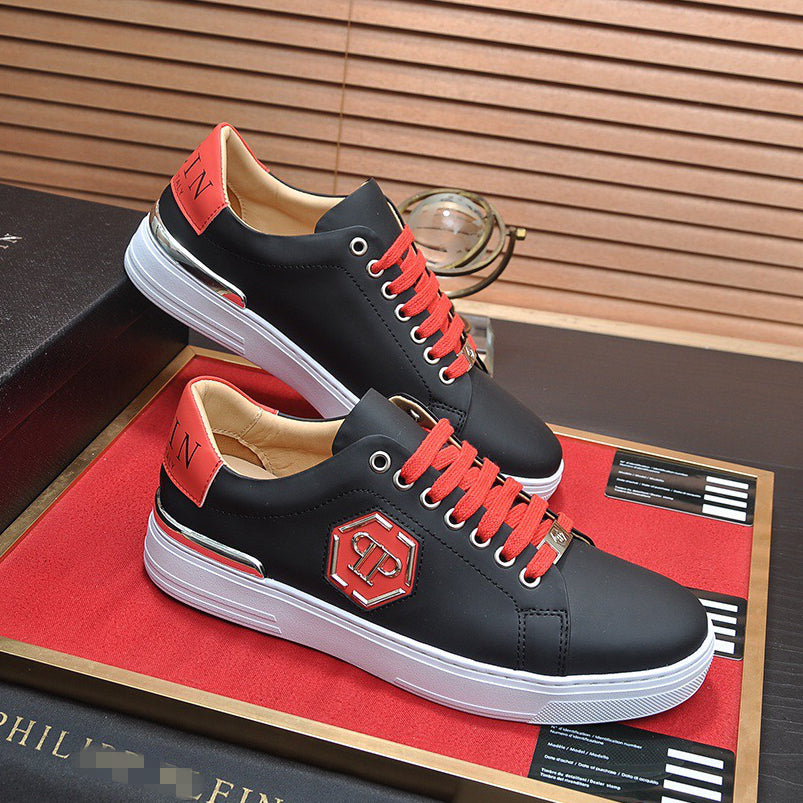New-PP Leather casual shoes