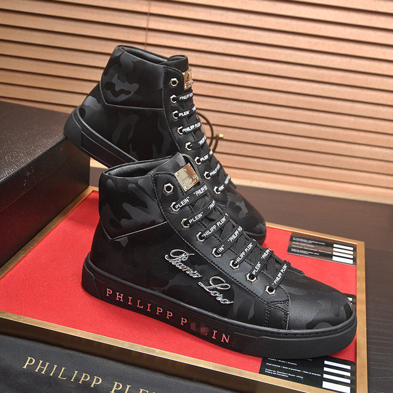 New-PP Leather casual shoes