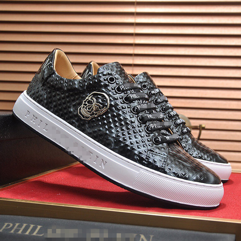 New-PP Leather casual shoes