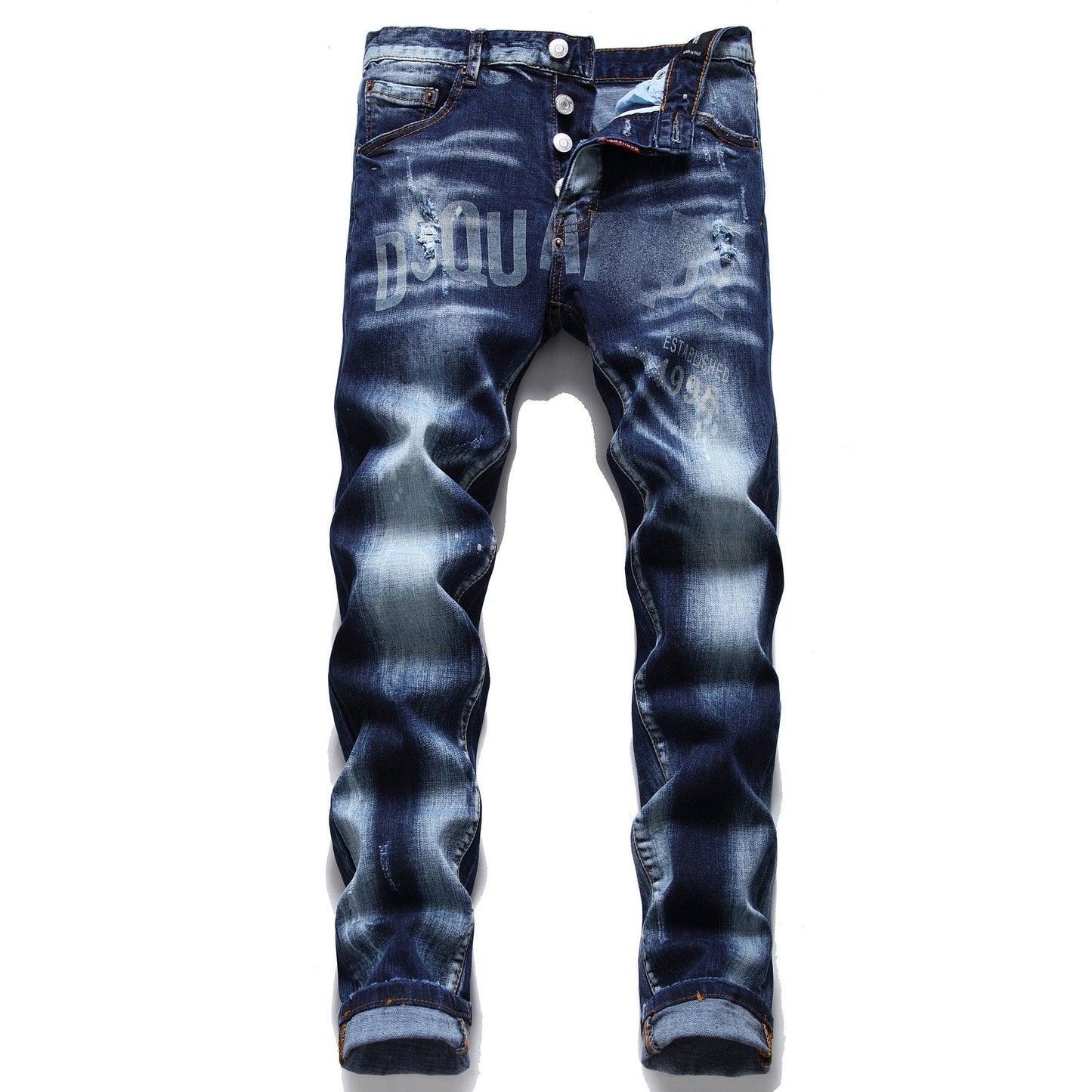 NEW-2025ss printing Jeans