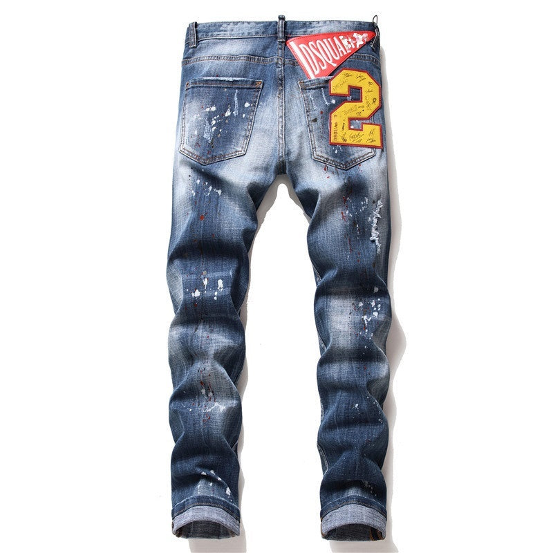 NEW-badge signature Jeans