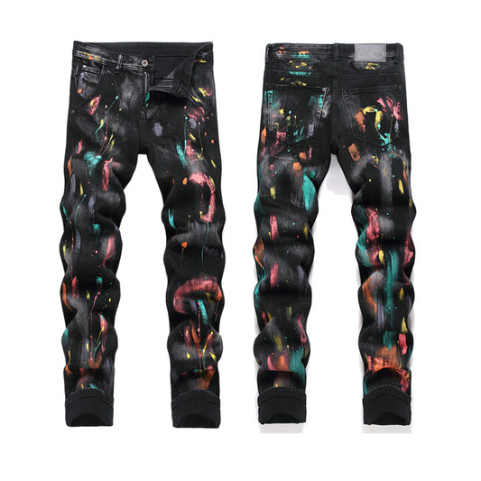 New-PP Skull jeans
