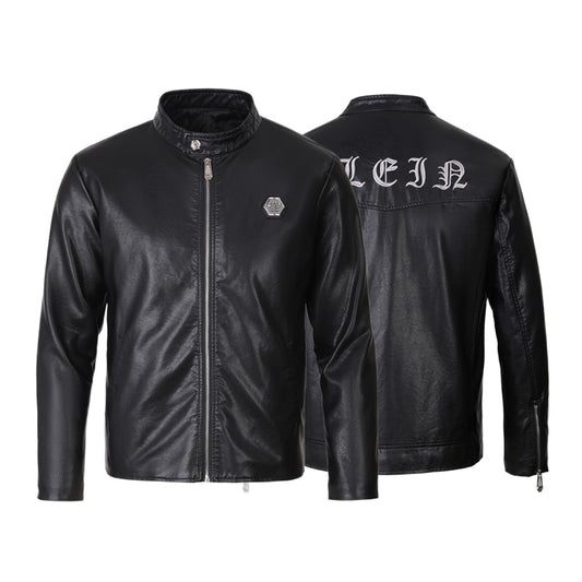New-PP 6980 Padded leather jacket