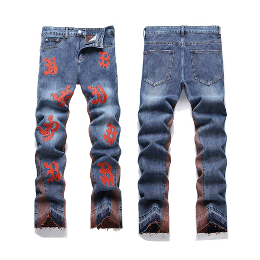 New-PP Skull jeans