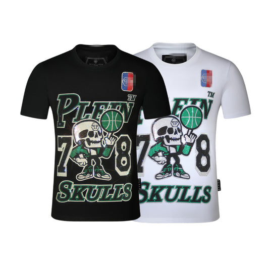 New-PP skull T-shirt