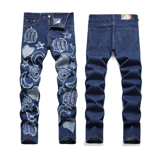 New-PP Skull jeans