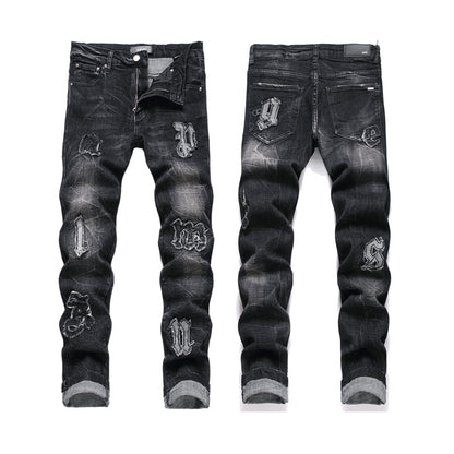 New-PP Skull jeans