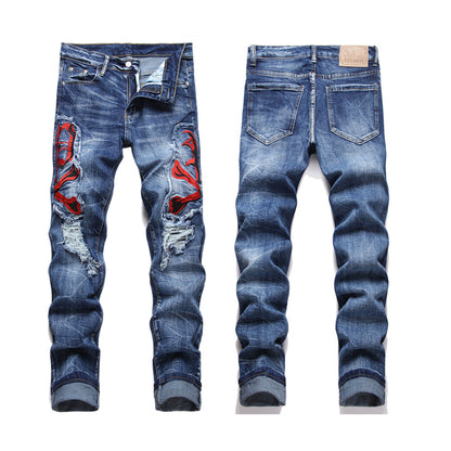 New-PP Skull jeans