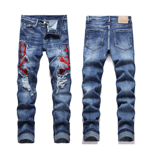 New-PP Skull jeans