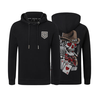 New-PP 8679 Skull Hoodie