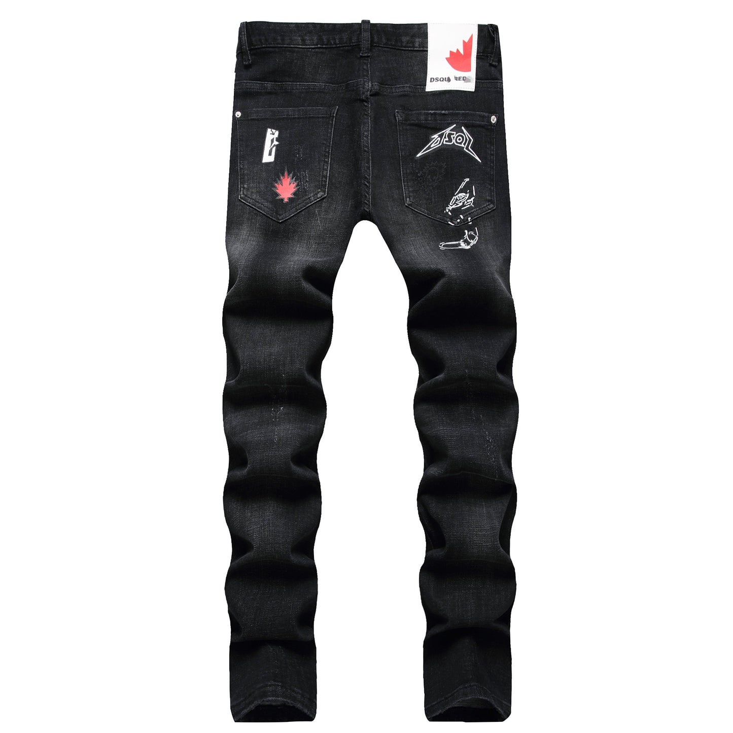 NEW-diamond embroidery Jeans