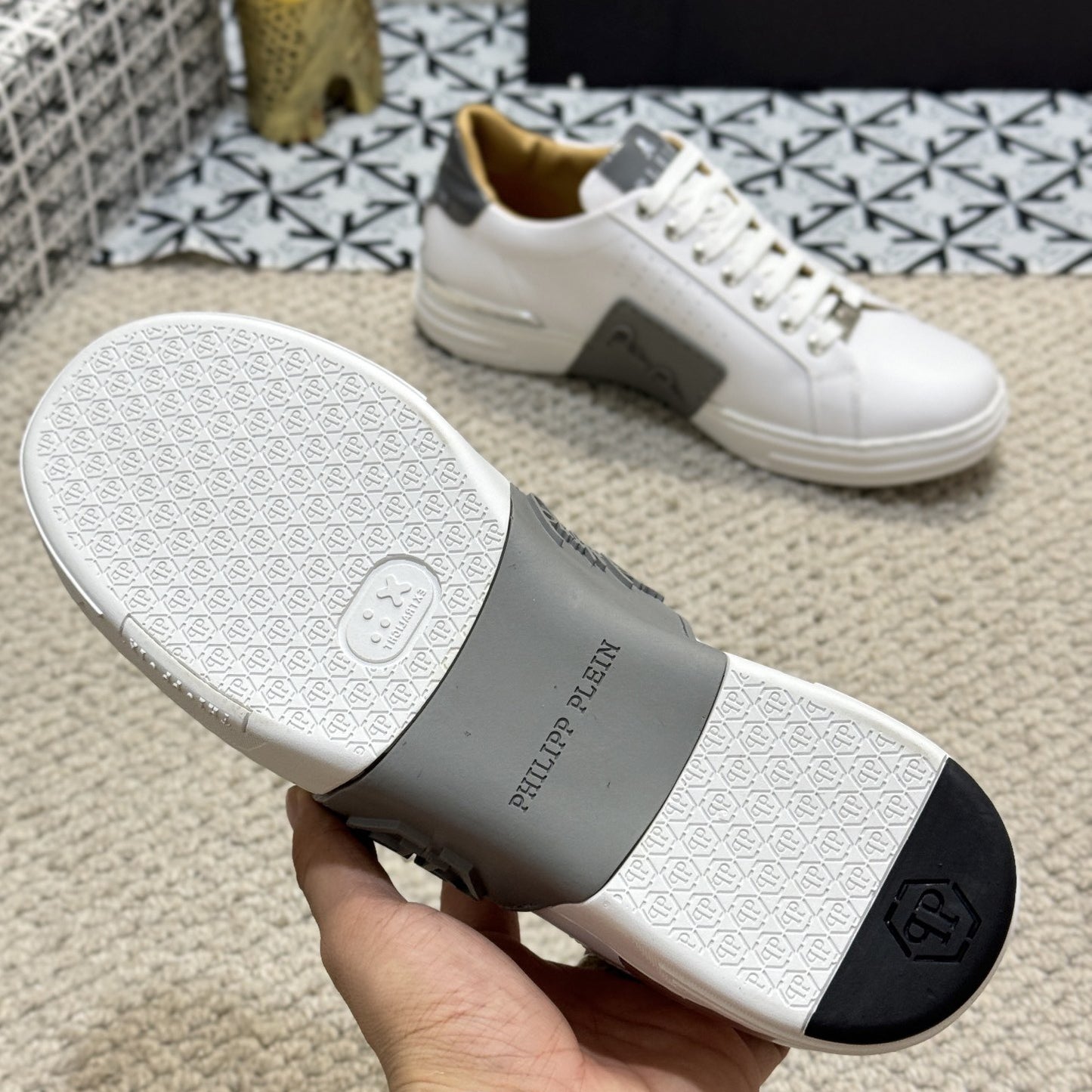 New-PP Casual leather shoes