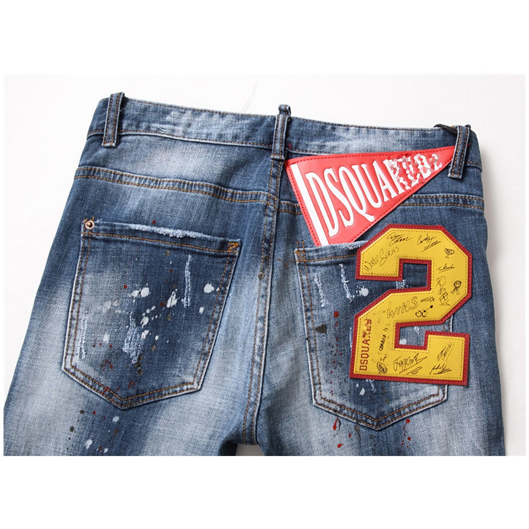 NEW-badge signature Jeans