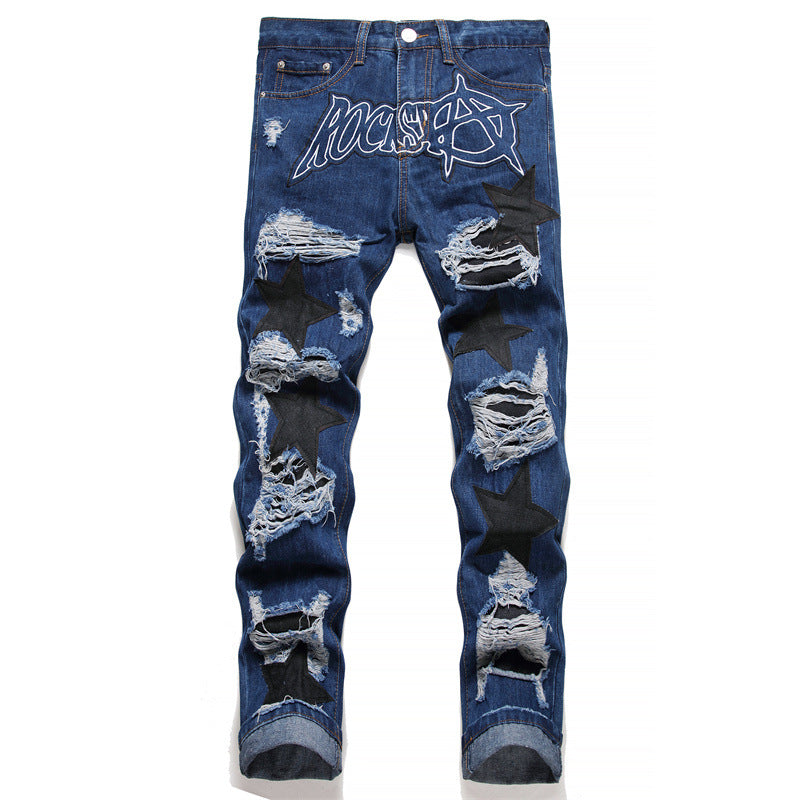 New-PP Skull jeans