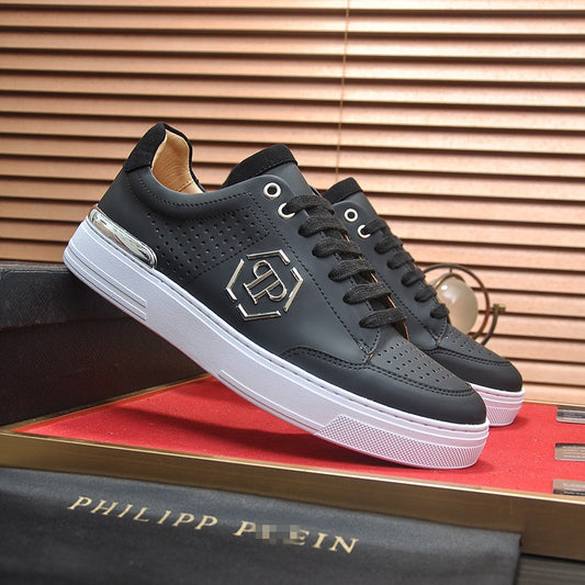 New-PP Leather casual shoes