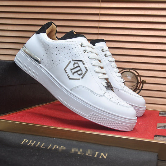 New-PP Casual leather shoes