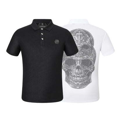 New-PP 9047 skull Diamond Polo
