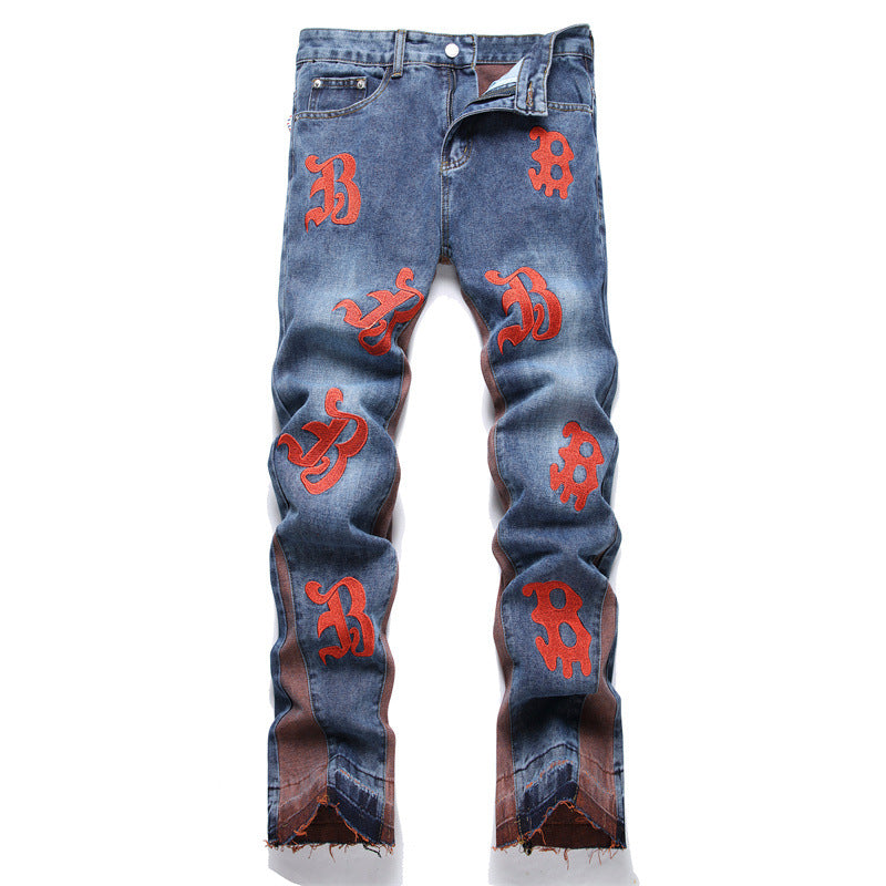 New-PP Skull jeans