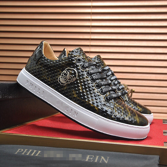 New-PP Leather casual shoes