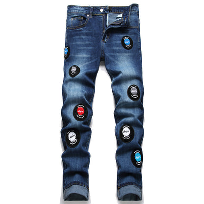 New-PP Skull jeans
