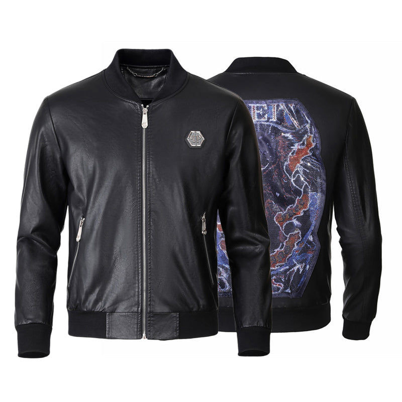 New-PP leather jacket