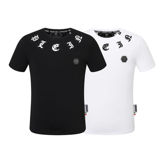 New-PP Lettering print T-shirt