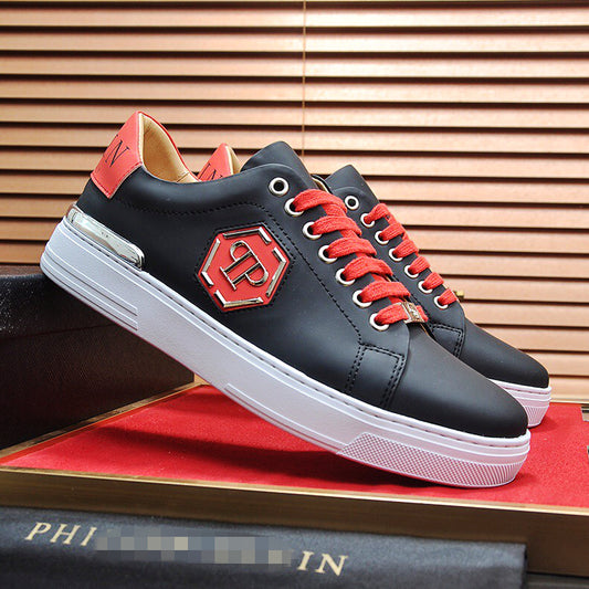 New-PP Leather casual shoes